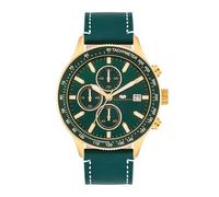 Rhodenwald & Söhne Montre Homme Analogique Japon Mouvement á Quartz avec Bracelet en Cuir véritable 10010324