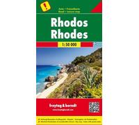 Rhodes, carte routière 1:50 ß000
