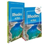 Rhodes et Kos (guide et carte laminée)
