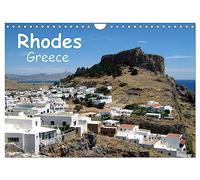 Rhodes - Greece (Wall Calendar 2026 DIN A4 landscape), CALVENDO 12 Month Wall Calendar: Dreams of Greece