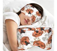 Rhodesian Ridgeback avec amour, Masque de sommeil pour la maison, les voyages et le travail posté, couvrant entièrement les yeux et bloquant la lumière