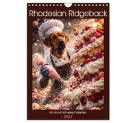 Rhodesian Ridgeback - Ein Hund mit vielen Talenten (Wandkalender 2027 DIN A4 hoch), CALVENDO Monatskalender: Ein Rhodesian Ridgeback, wie man ihn noch nie gesehen hat