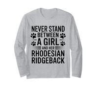 Rhodesian Ridgeback Girl Funny Rhodesian Ridgeback Girl Manche Longue