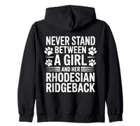 Rhodesian Ridgeback Girl Funny Rhodesian Ridgeback Girl Sweat à Capuche
