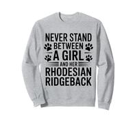 Rhodesian Ridgeback Girl Funny Rhodesian Ridgeback Girl Sweatshirt