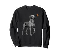 Rhodesian Ridgeback Papillon Amoureux des Chiens Sweatshirt