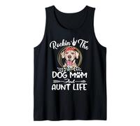Rhodesian Ridgeback Rocking The Dog Mom and Aunt Life Débardeur