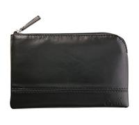 Rhodiarama pochette zippée en simili cuir - taille S (11x17 cm) - Noir