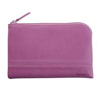 Rhodiarama pochette zippée en simili cuir - taille S (11x17 cm) - Lilas