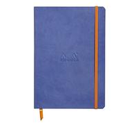 Rhodia 117822C Carnet Souple SAPHIR A5 14,8 x 21 cm 5x5 160 pages