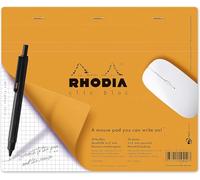 RHODIA 19410C - Bloc-Notes Tapis de Souris Clic Bloc Orange - 19x23 cm - Peti...