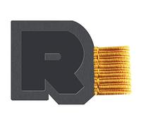 RHODIA 194185C - Porte-Stylo Autoadhésif Titane - 3 x 4 cm - pour Blocs Carnets, Agendas, Ordinateurs Portables ou Tablette Numérique - Collection Rhodiarama