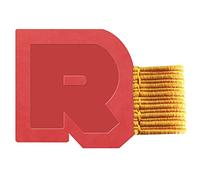 RHODIA 194212C - Porte-Stylo Autoadhésif Corail - 3 x 4 cm - pour Blocs Carnets, Agendas, Ordinateurs Portables ou Tablette Numérique - Collection Rhodiarama