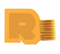 RHODIA 194214C - Porte-Stylo Autoadhésif Orange - 3 x 4 cm - pour Blocs Carnets, Agendas, Ordinateurs Portables ou Tablette Numérique - Collection Rhodiarama