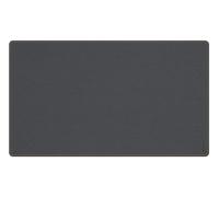 RHODIA 194233C - Sous-Main Souple Titane - Taille S (60 x 35 cm) - Simili Cuir Italien - Piqûres Sellier Orange - Collection Home Office rama - Organisation de Bureau & Rangement Design