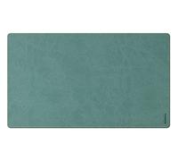 RHODIA 194277C - Sous-Main Souple Eau - Taille M (80 x 40 cm) - Simili Cuir Italien - Piqûres Sellier Orange - Collection Home Office rama - Organisation de Bureau & Rangement Design