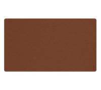 RHODIA 194308C - Sous-Main Souple Cuivre - Taille L (90 x 43 cm) - Simili Cuir Italien - Piqûres Sellier Orange - Collection Home Office rama - Organisation de Bureau & Rangement Design