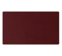 RHODIA 194314C - Sous-Main Souple Lie de Vin - Taille L (90 x 43 cm) - Simili Cuir - Piqûres Sellier Orange - Collection Home Office rama - Organisation de Bureau & Rangement Design