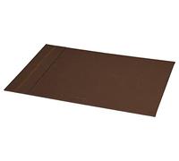 RHODIA 194477C - Sous-Main Rigide Bronze - 60 x 40 cm - Piqûres Sellier Orange - Extérieur Simili Cuir-Collection Home Office rama - Organisation de Bureau & Rangement Design
