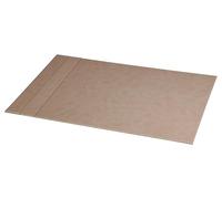 RHODIA 318804C - Sous-Main Rigide Taupe - 60 x 40 cm - Piqûres Sellier Orange - Extérieur Simili Cuir - Collection Home Office rama - Organisation de Bureau & Rangement Design