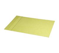 RHODIA 318806C - Sous-Main Rigide Anis - 60 x 40 cm - Piqûres Sellier Orange - Extérieur Simili Cuir - Collection Home Office rama - Organisation de Bureau & Rangement Design