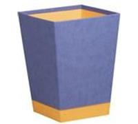Rhodia 318828C poubelle Carré Simili-cuir Bleu, Orange G