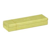 RHODIA 318876C Plumier Anis 21x5,5x3 cm simili cuir italien Home Office