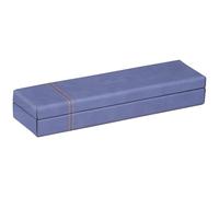 RHODIA 318878C Plumier Saphir 21x5,5x3 cm simili cuir Italien Home Office