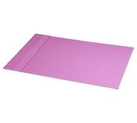 RHODIA 318901C - Sous-Main Rigide Lilas - 60 x 40 cm - Piqûres Sellier Orange - Extérieur Simili Cuir - Collection Home Office rama - Organisation de Bureau & Rangement Design