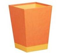 Rhodia 318924C poubelle Carré Simili-cuir Orange G