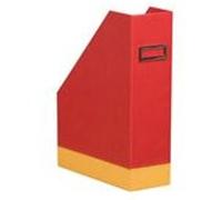 Rhodia 318933C porte-magazines Simili-cuir Orange, Rouge G