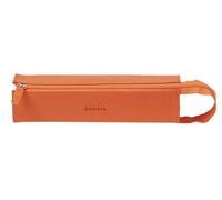 Rhodia Trousse Plumier 319024C – tangerine – 23×5×5 cm – ouverture à plat – simili cuir