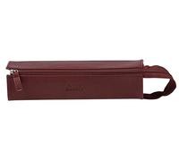 RHODIA 319027C - Trousse Plumier Lie de Vin - 23 x 5 x 5 cm - Ouverture à Plat pour Utilisation en tant que Plumier - Simili Cuir - Rangement Stylos, Crayons, Feutres, Petites Fournitures