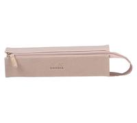 RHODIA 319030C - Trousse Plumier Touche de Rose - 23 x 5 x 5 cm - Ouverture à Plat pour Utilisation en tant que Plumier - Simili Cuir - Rangement Stylos, Crayons, Feutres, Petites Fournitures
