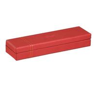 RHODIA 319783C Plumier Coquelicot 21x5,5x3cm similicuir Italien Home Office