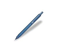 Rhodia 9393C Portemine scRipt en Aluminium Brossé Bleu 0,5mm