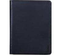 RHODIA 168100C - Conférencier Porte-Documents Noir - pour Bloc-Notes et Carnets A5 ou A5+ - Dimensions Fermé 19,5x25,5 cm - Pochette pour Tablette - Simili Cuir Premium