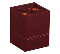 Rhodia Pot À Crayons, En Similicuir, Lie De Vin
