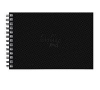 RHODIA TOUCH 116145C - Carnet aquarelle 100 % coton - grain fin - 300 g/m² - A5 paysage - 40 pages non microperforées - Brochure rigide reliure intégrale Watercolor Book