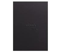 RHODIA TOUCH 116187C - Mixed Media Pad - A5+ portrait - Papier multi techniques Paint'On extra-blanc 250 g/m² - 20 f microperforés détachables - Couverture enveloppante carte Maya noire 270 g/m²