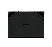 Rhodia TOUCH 116190C Pochette à dessin 3 rabats 32x45cm toile sérigraphiée