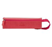Rhodia Trousse Plumier - 23 x 5 x 5 cm - Ouverture à Plat pour Utilisation en Tant Que Plumier - Simili Cuir - Rangement Stylos, Crayons, Feutres, Petites Fournitures