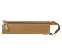 Rhodia Trousse Plumier - 23 x 5 x 5 cm - Ouverture à Plat pour Utilisation en Tant Que Plumier - Simili Cuir - Rangement Stylos, Crayons, Feutres, Petites Fournitures