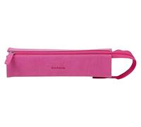 Rhodia Trousse Plumier - 23 x 5 x 5 cm - Ouverture à Plat pour Utilisation en Tant Que Plumier - Simili Cuir - Rangement Stylos, Crayons, Feutres, Petites Fournitures