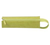 Rhodia Trousse Plumier - 23 x 5 x 5 cm - Ouverture à Plat pour Utilisation en Tant Que Plumier - Simili Cuir - Rangement Stylos, Crayons, Feutres, Petites Fournitures