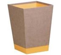 Rhodia Waste Bin Rectangulaire Simili-cuir Taupe G