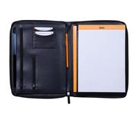 Rhodiarama grand conférencier pour bloc ou carnet format A4 - Noir