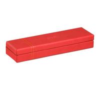 Rhodiarama plumier simili cuir italien 21x5,5x3 cm - Noir
