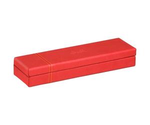 Rhodiarama plumier simili cuir italien 21x5,5x3 cm - Noir