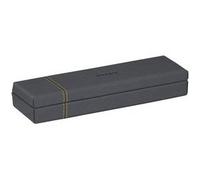 Rhodiarama plumier simili cuir italien 21x5,5x3 cm - Titane